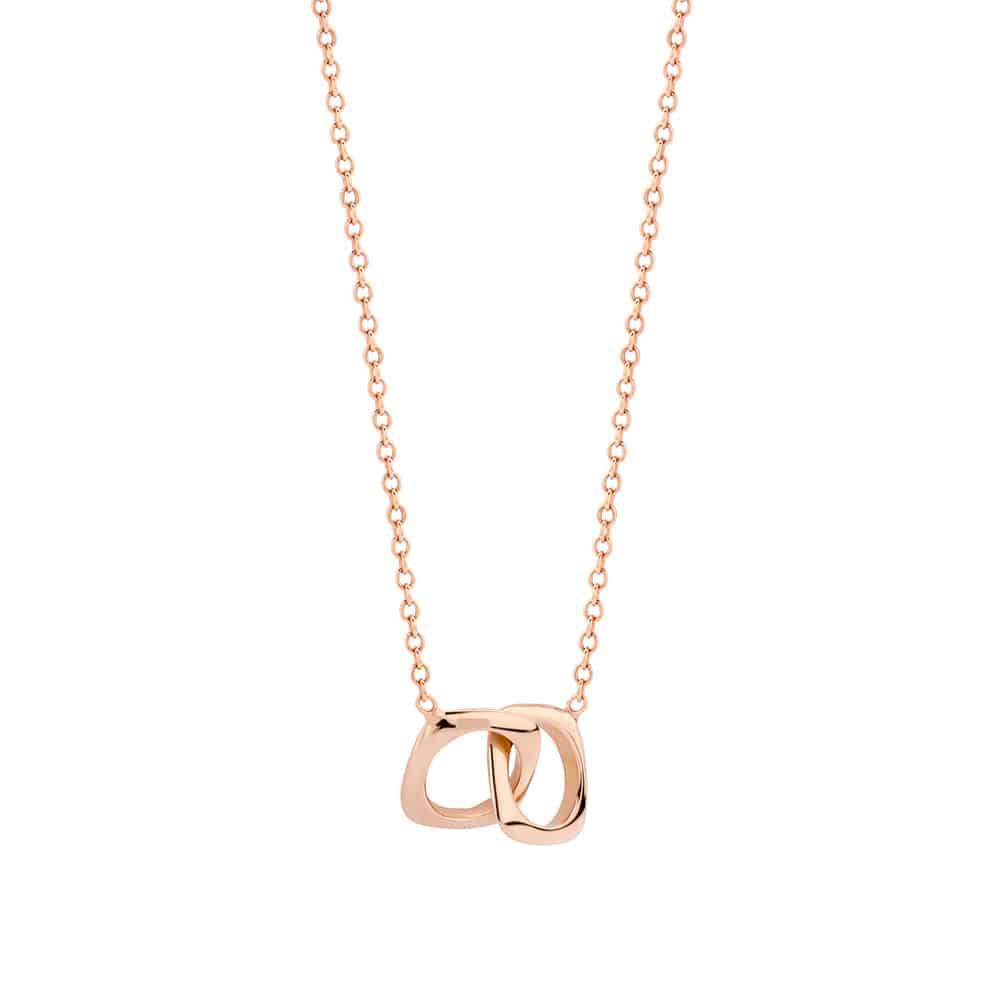 Our 18kt rose gold elements pendant, called the toi&moi
