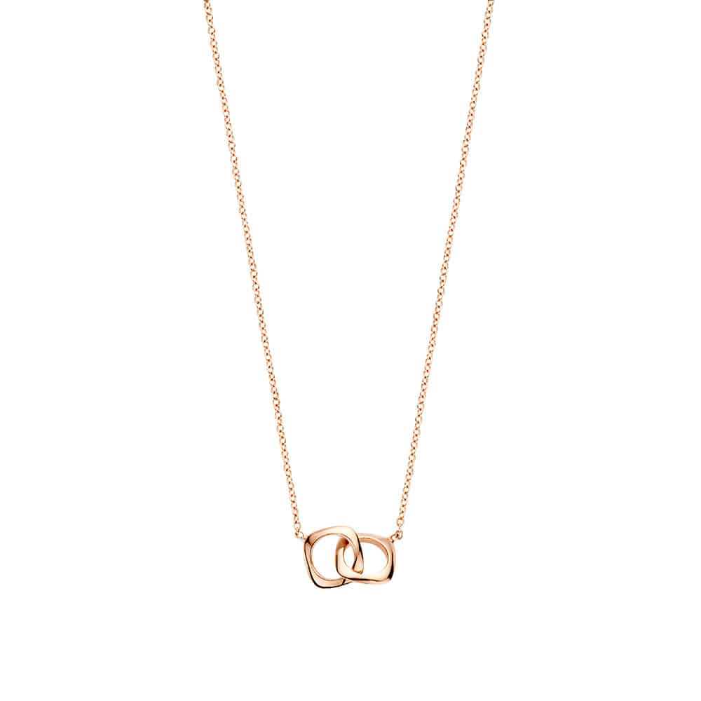 Our 18kt rose gold elements pendant, called the toi&moi